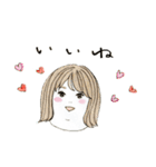 ぽっちゃりふくよか女子（個別スタンプ：29）
