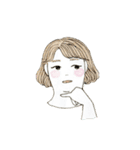 ぽっちゃりふくよか女子（個別スタンプ：39）