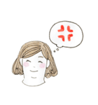 ぽっちゃりふくよか女子（個別スタンプ：40）