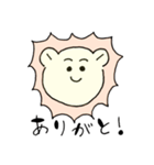 ライオンになりたいクマ（個別スタンプ：6）