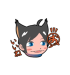 ネコっぽいの！（個別スタンプ：3）