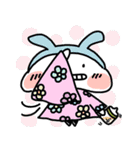 ミルクうさぎ（個別スタンプ：4）