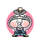 ミルクうさぎ（個別スタンプ：8）