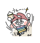 ミルクうさぎ（個別スタンプ：19）