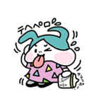 ミルクうさぎ（個別スタンプ：23）