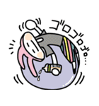 ミルクうさぎ（個別スタンプ：24）