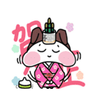ミルクうさぎ（個別スタンプ：40）