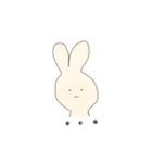 かわいいうさぎ(シンプル)（個別スタンプ：7）
