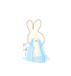 かわいいうさぎ(シンプル)（個別スタンプ：10）