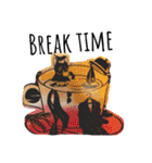 切り絵旧作スタンプ（個別スタンプ：13）