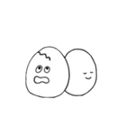 かたつむりとたまごとみんな（個別スタンプ：3）