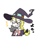 ちょっと危ない魔法使い（個別スタンプ：1）