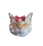 白桃猫猫・シロ（個別スタンプ：24）