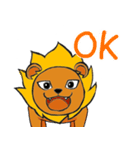 ファイアライオン（個別スタンプ：2）