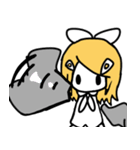 ちびっこ鏡音リンのゆるい日常（個別スタンプ：15）