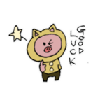 猫豚さん（個別スタンプ：20）