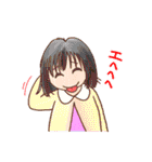 ちこちゃんとともだち ～かえると女の子～（個別スタンプ：31）