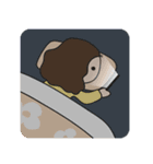 インドア少女（個別スタンプ：7）