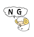 十二星座物語 ☆おひつじ座ちゃん☆（個別スタンプ：12）