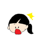 ゆたかなかお（個別スタンプ：3）