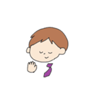 ゆたかなかお（個別スタンプ：5）