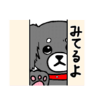 短足犬 ゆるスタンプ(ミニチュアダックス)（個別スタンプ：10）