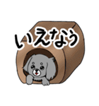 短足犬 ゆるスタンプ(ミニチュアダックス)（個別スタンプ：13）