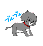 短足犬 ゆるスタンプ(ミニチュアダックス)（個別スタンプ：37）