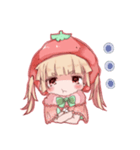 いちごのずきんちゃん（個別スタンプ：2）