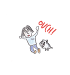 えりなとだいごくんの日常①（個別スタンプ：34）