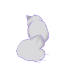 Big tail cat（個別スタンプ：11）