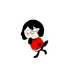 たけしくんとさやかぱいせん（個別スタンプ：36）