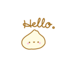 ゆるっと無表情。(にんにく編)（個別スタンプ：1）