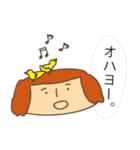 おはなしだいすき まめ子さん（個別スタンプ：11）