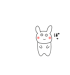 ゆるかわうさちゃん【癒しのスタンプ】（個別スタンプ：17）