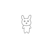 ゆるかわうさちゃん【癒しのスタンプ】（個別スタンプ：25）