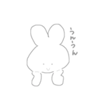 うさぎちゃんの喜怒哀楽（個別スタンプ：5）