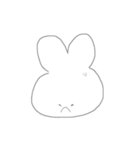 うさぎちゃんの喜怒哀楽（個別スタンプ：6）