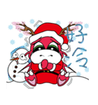 桜の龍クリスマス（個別スタンプ：19）