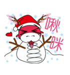 桜の龍クリスマス（個別スタンプ：28）