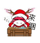 桜の龍クリスマス（個別スタンプ：35）