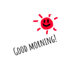 シンプルスタンプ(´ω`)（個別スタンプ：1）