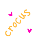 Crocusあります。（個別スタンプ：16）
