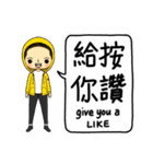 おしゃれな小さな人形（個別スタンプ：26）