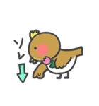 おやじ鳥3（個別スタンプ：24）