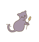ネコのしゃもじ（個別スタンプ：11）