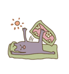 ネコのしゃもじ（個別スタンプ：17）