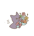ネコのしゃもじ（個別スタンプ：25）