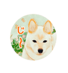 絵の中の犬たちよ。（個別スタンプ：8）