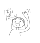 なっちゃま落書き（個別スタンプ：6）